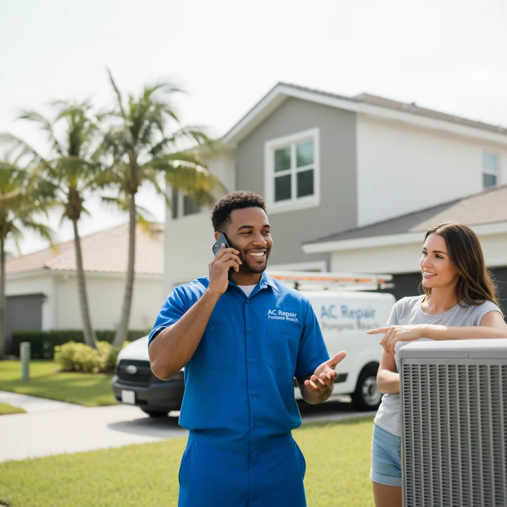 AC Repair Pompano Beach customer support in Costa Mesa